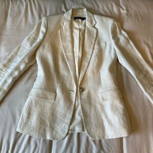 Ralph Lauren blazer, size 6. Cream color